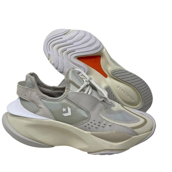 Converse Aeon Active CX Sneaker Leather Women Size Mesh Egret Mid Basket 172958C - Picture 7 of 9